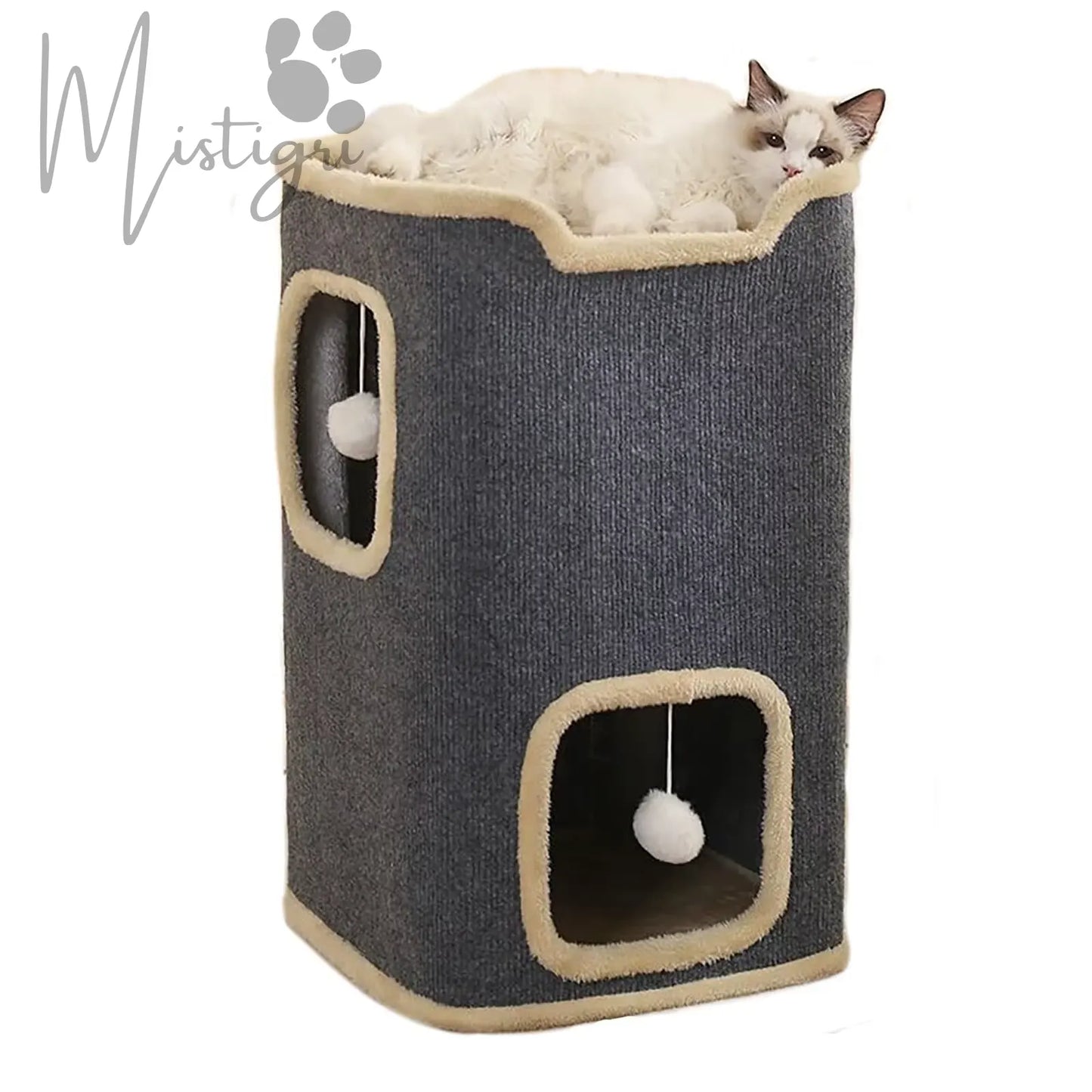 Arbre Ă chat tonneau