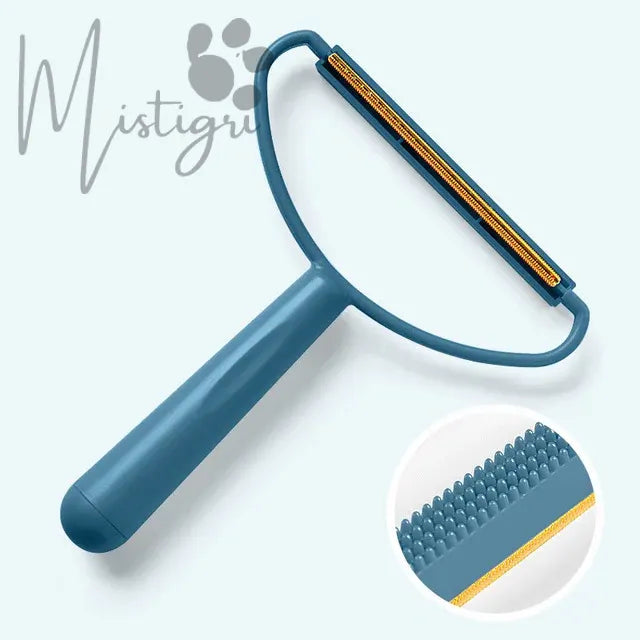 Brosse Enlève Poils Bleu lagon