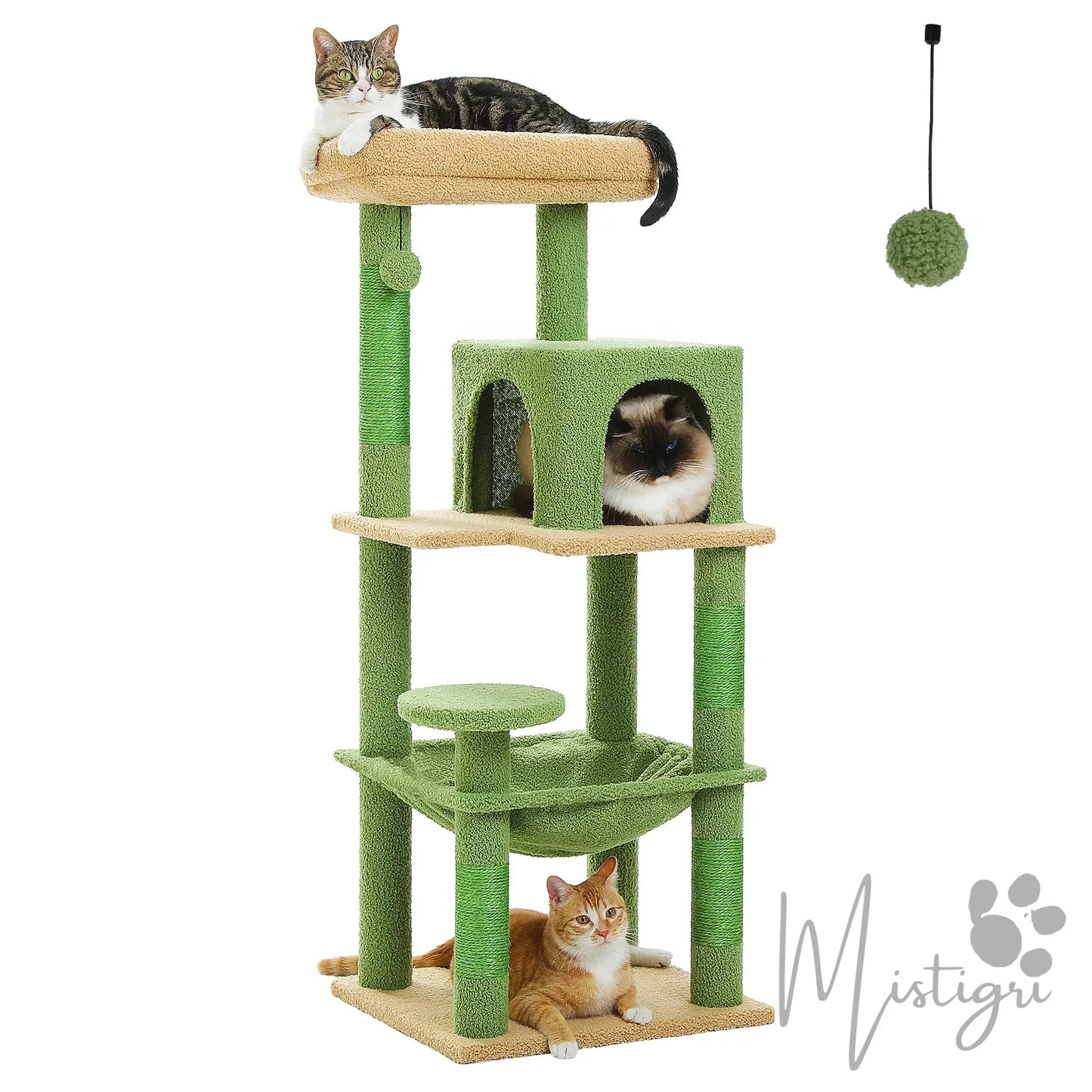 Petit arbre Ă chat vert