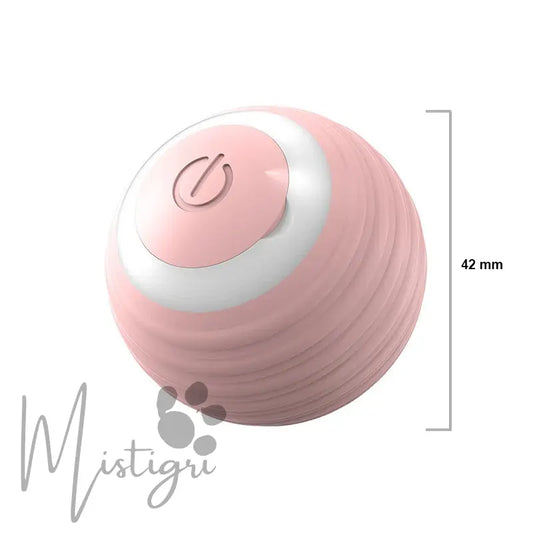 Balle Intelligente pour Chat rose