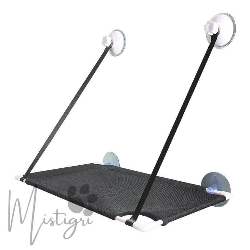 Hamac de Fenêtre pour Chat simple noir